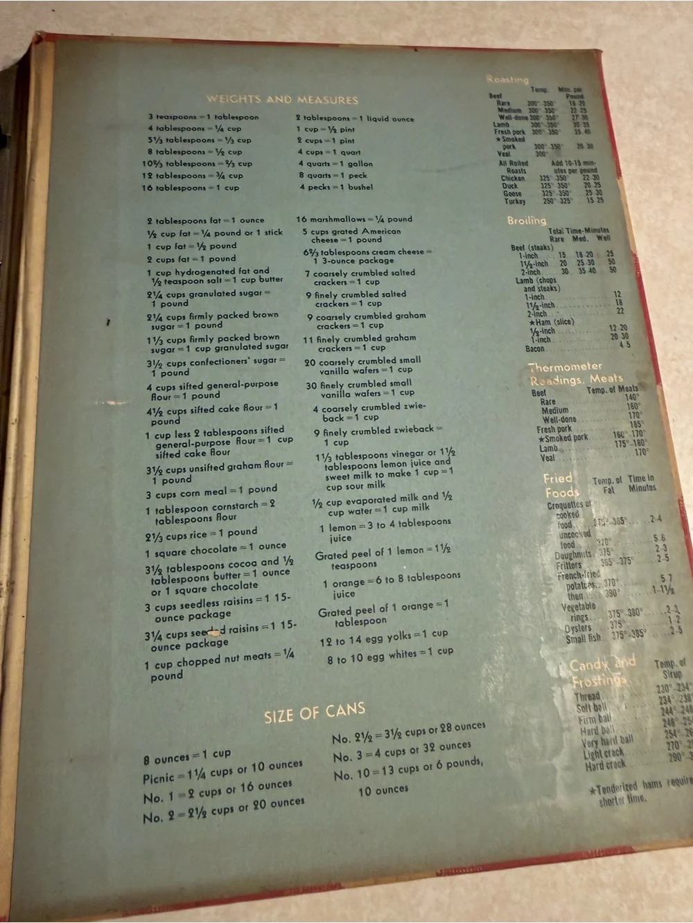 Better homes Cook Book 1949 Vintage Recipes Retro